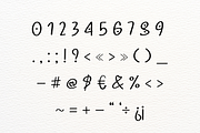 Heart shine, a Handwritten Font by Petal Pixels (Thumbnail 5 of 9)