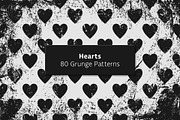 Hearts - 80 Grunge Patterns, a Pattern Graphic by Tustan (Thumbnail 1 of 12)