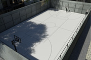 Basketball Court Mockup, an Advertising Mockup by Permadi Creative (Thumbnail 4 of 5)