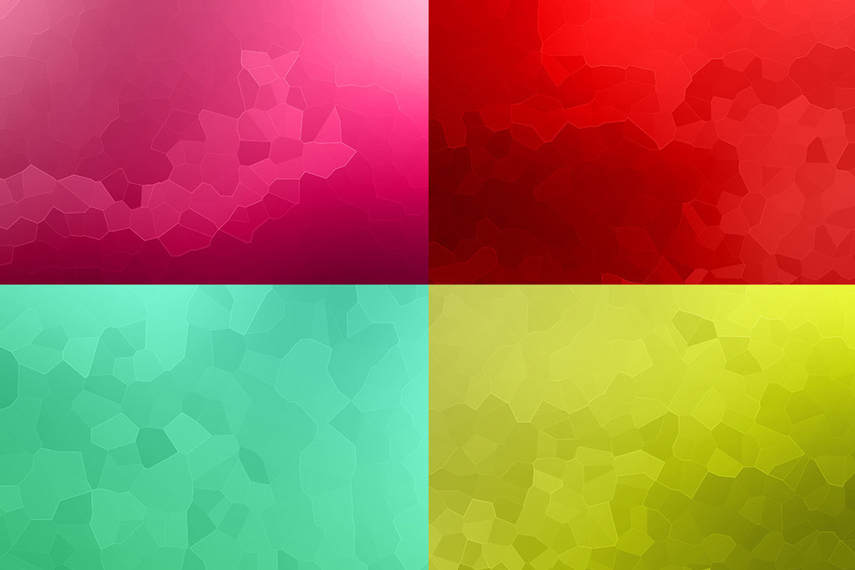 Organic Abstract Mosaic Backgrounds preview 3