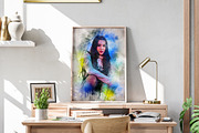 Spatter Painting Photo Effect Mockup, a Brushes & More by zahidhossainalif (Thumbnail 9 of 17)