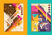 Info graphic templates set., an Icon by Radoman (Thumbnail 2 of 5)