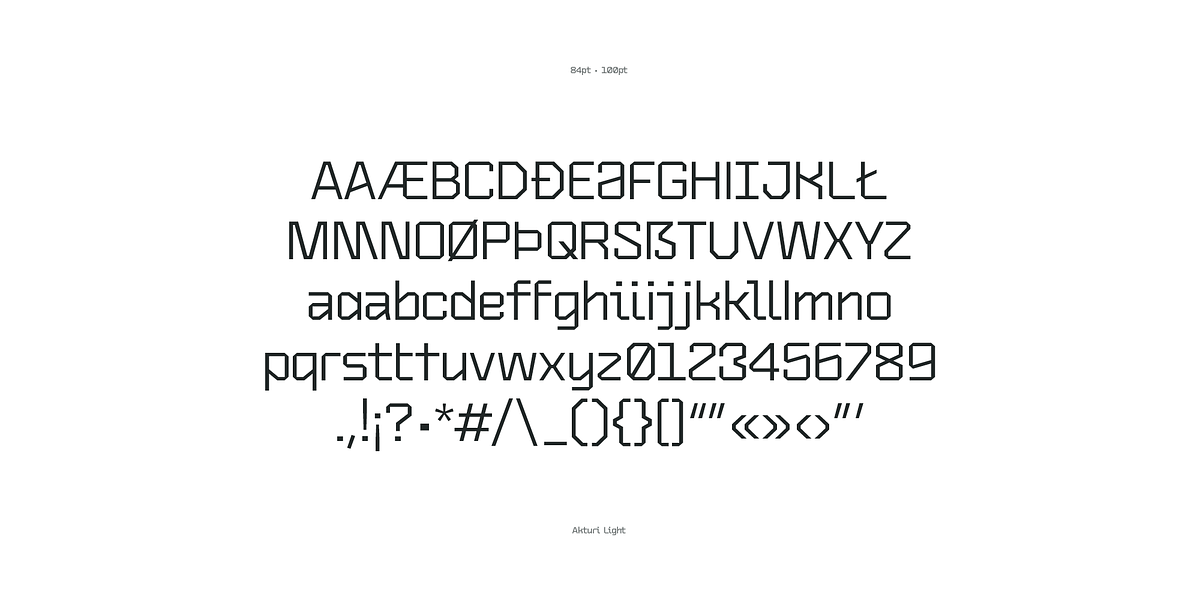 Akturi, a Sans Serif Font by ProtoType Labs (Photo 5 of 9)