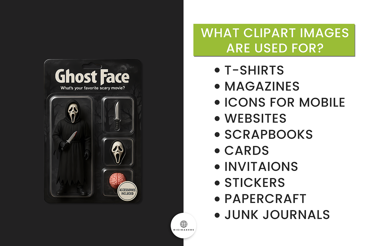 Halloween Action Figures Bundle PNG, an Object Graphic by Nina Shaw (Photo 3 of 18)