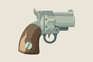 Revolver From Wild West