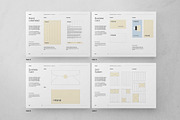 Minimalist brand guidelines, a Brochure Template by Proonty (Thumbnail 6 of 9)