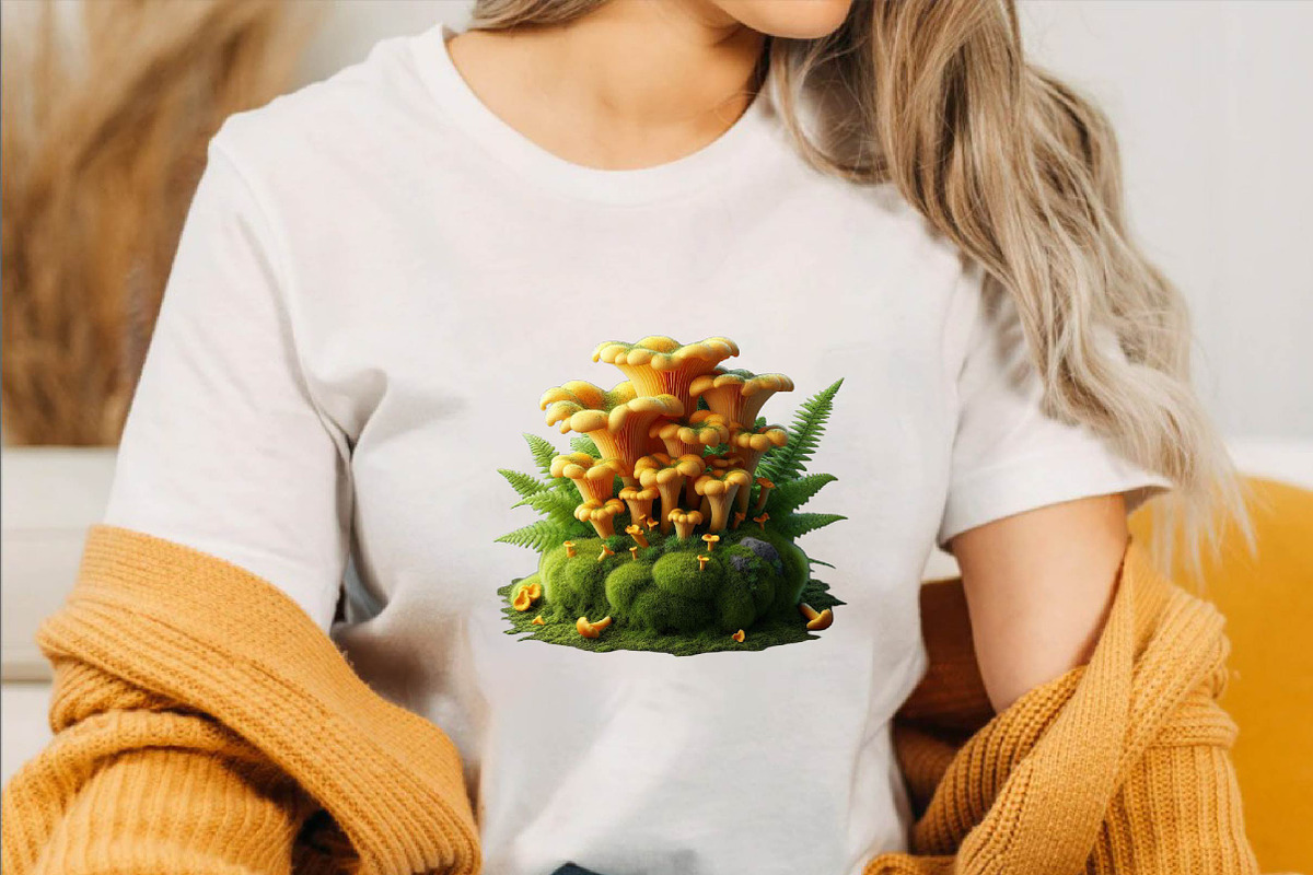 Edible Mushrooms Sublimation Clipart, an Illustration by SVGArt (Photo 2 of 8)