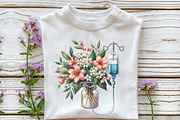Flower Nurse Life Clipart, an Illustration by Rose Art (Thumbnail 7 of 7)