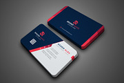 Corporate Business Card, a Business Card Template by GFXCity (Thumbnail 1 of 4)