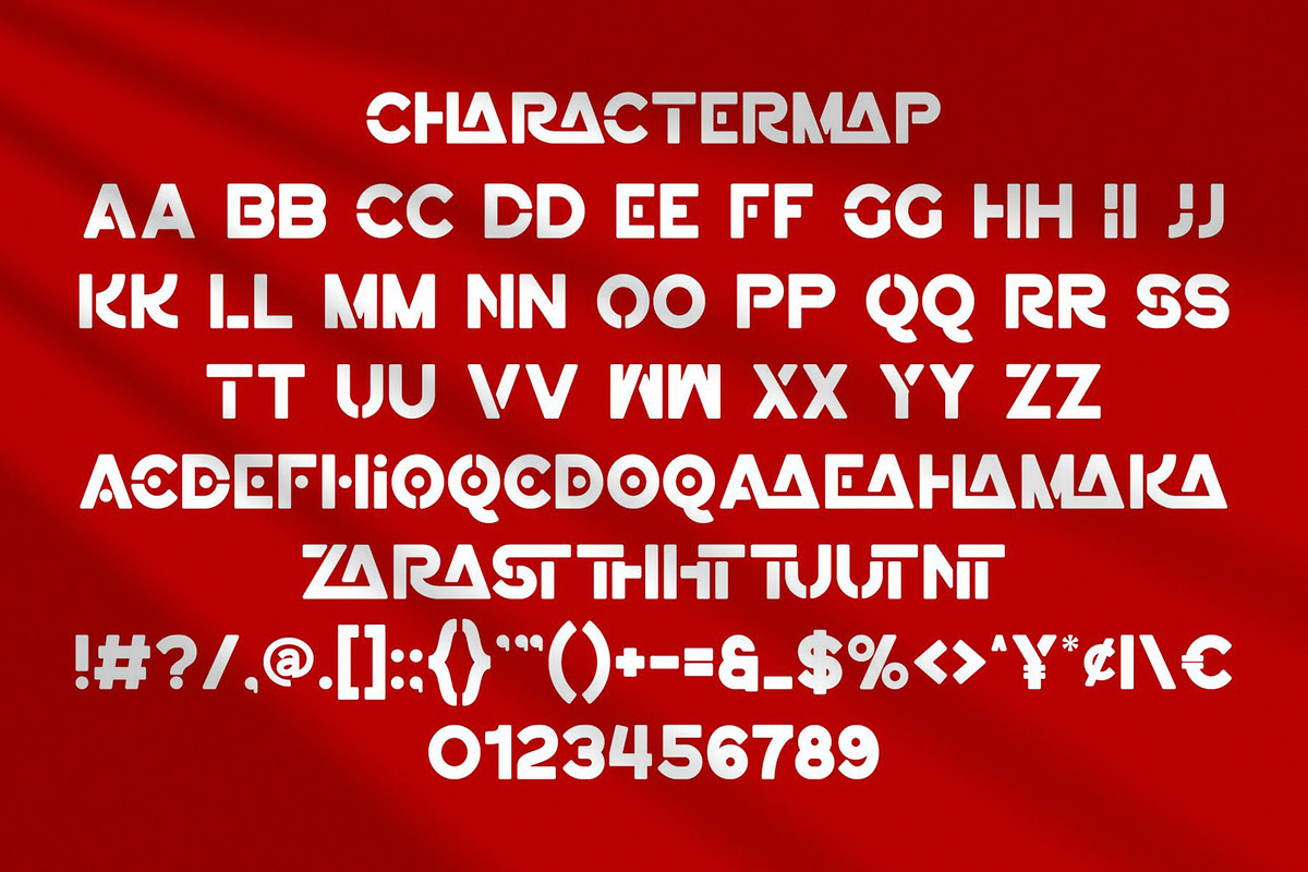 Vostra || Futuristic Sans Serif Font, a Sans Serif Font by Ermedia Studio (Photo 10 of 10)