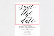 Save the Date Template SHR208, an Invitation Template by Shafura_Wedding (Thumbnail 5 of 5)