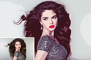 Vector Art Sketch Photoshop Action preview 5