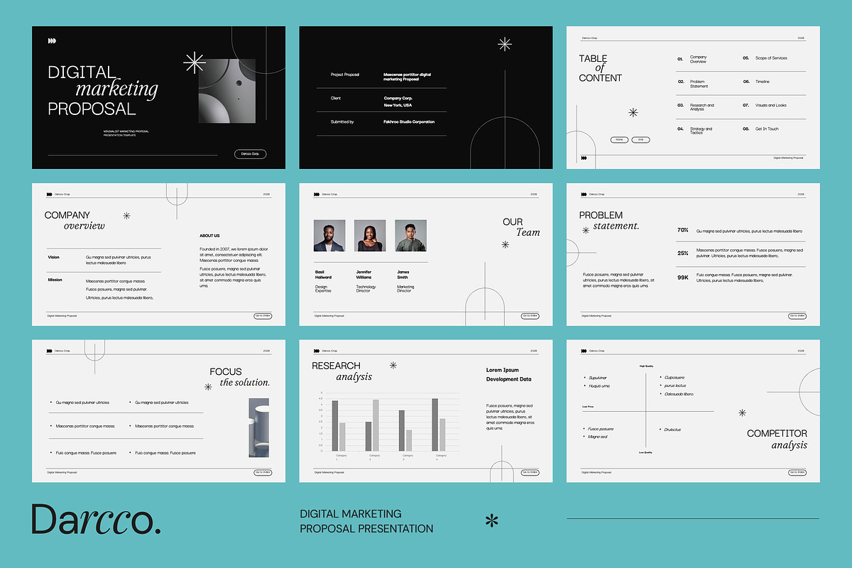 Darcco - Digital Marketing Proposal preview 2