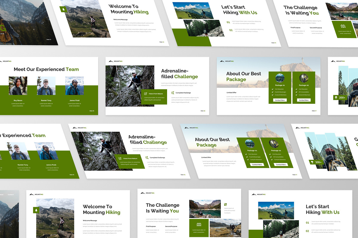 Mounting -Hiking & Adventure Keynote, a Presentation Template by MtvtdArt (Photo 5 of 6)