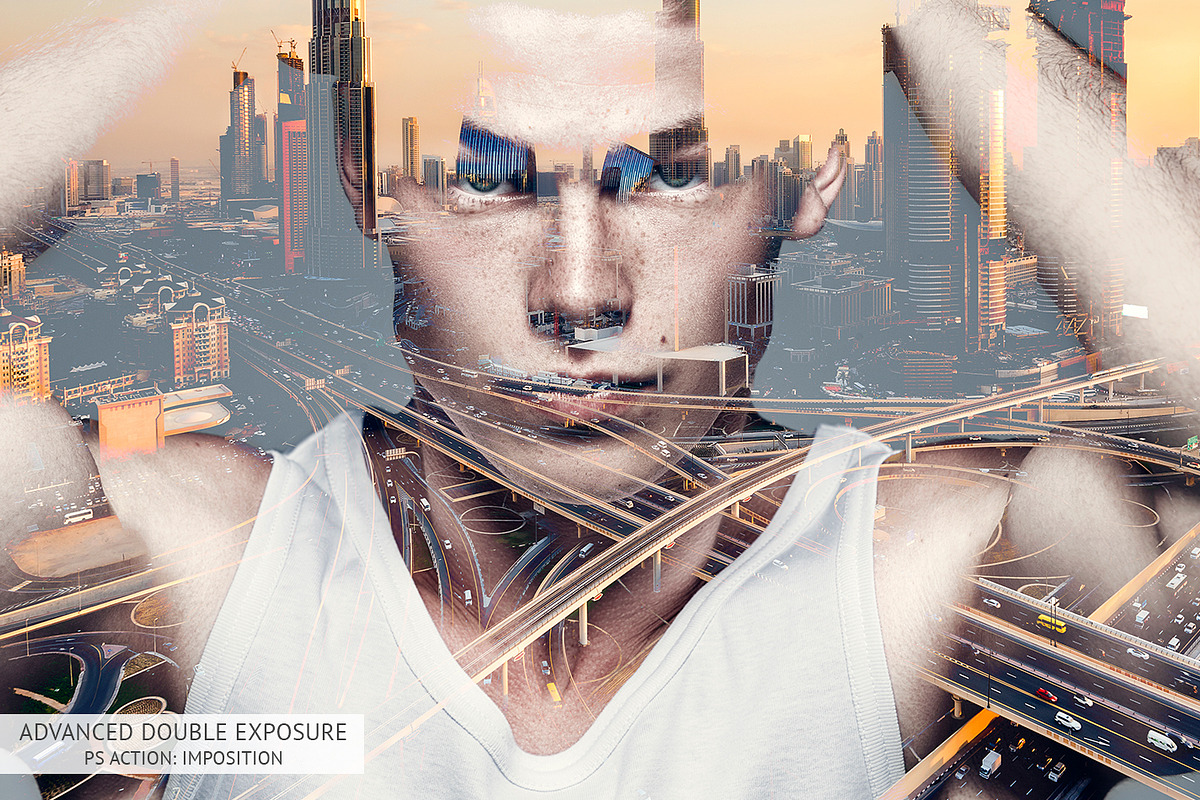 Advanced Double Exposure Ps Action, a Plug-in Add-On by FixThePhoto (Photo 29 of 34)