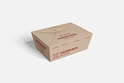 Paper Box Mockup PSD, an Advertising Mockup by Indah (Thumbnail 2 of 6)