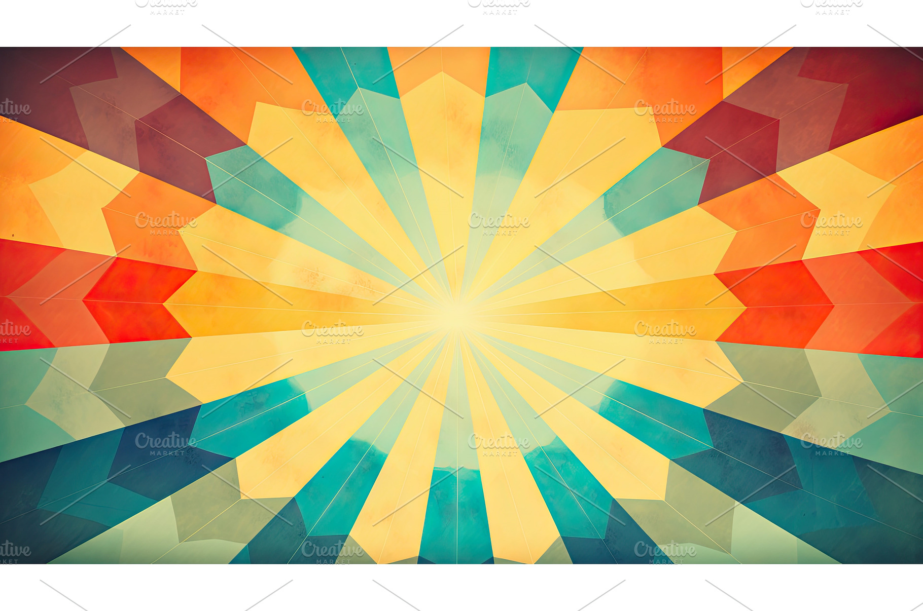 retro sunburst vintage background ai, a Background Photo by pikepicture