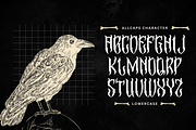 Madnes Blackletter - Logo Font, a Blackletter Font by Nirmana Visual (Thumbnail 3 of 10)