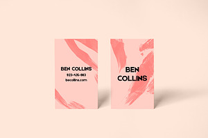 Collins Business Card Template