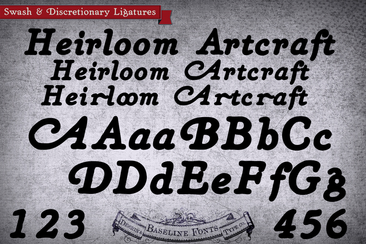Black Italic Heirloom Artcraft preview 2