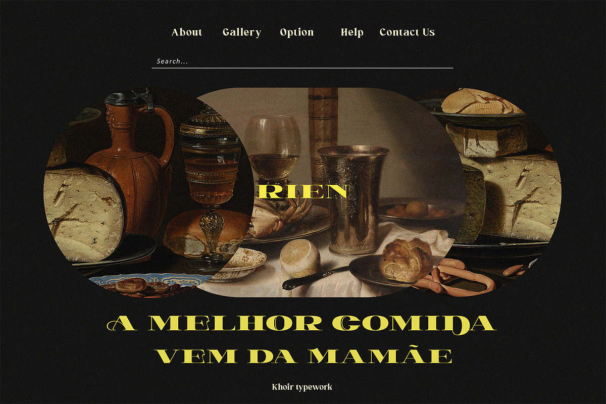 RIEN - Elegant Font, a Font by Khoir (Photo 8 of 12)