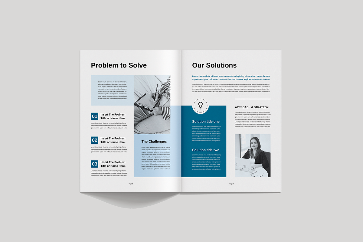 White Paper, a Brochure Template by Leaflove (Photo 5 of 10)