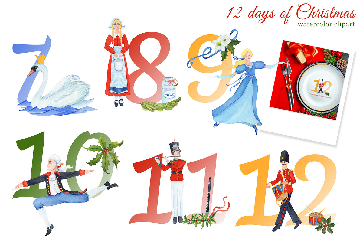 12 Days of Christmas, a Person Illustration by s.yanyeva (Photo 4 of 7)