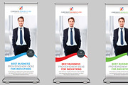 5 Conference Roll-Up Banners Bundle, a Marketing Template by graphicforest (Thumbnail 4 of 5)