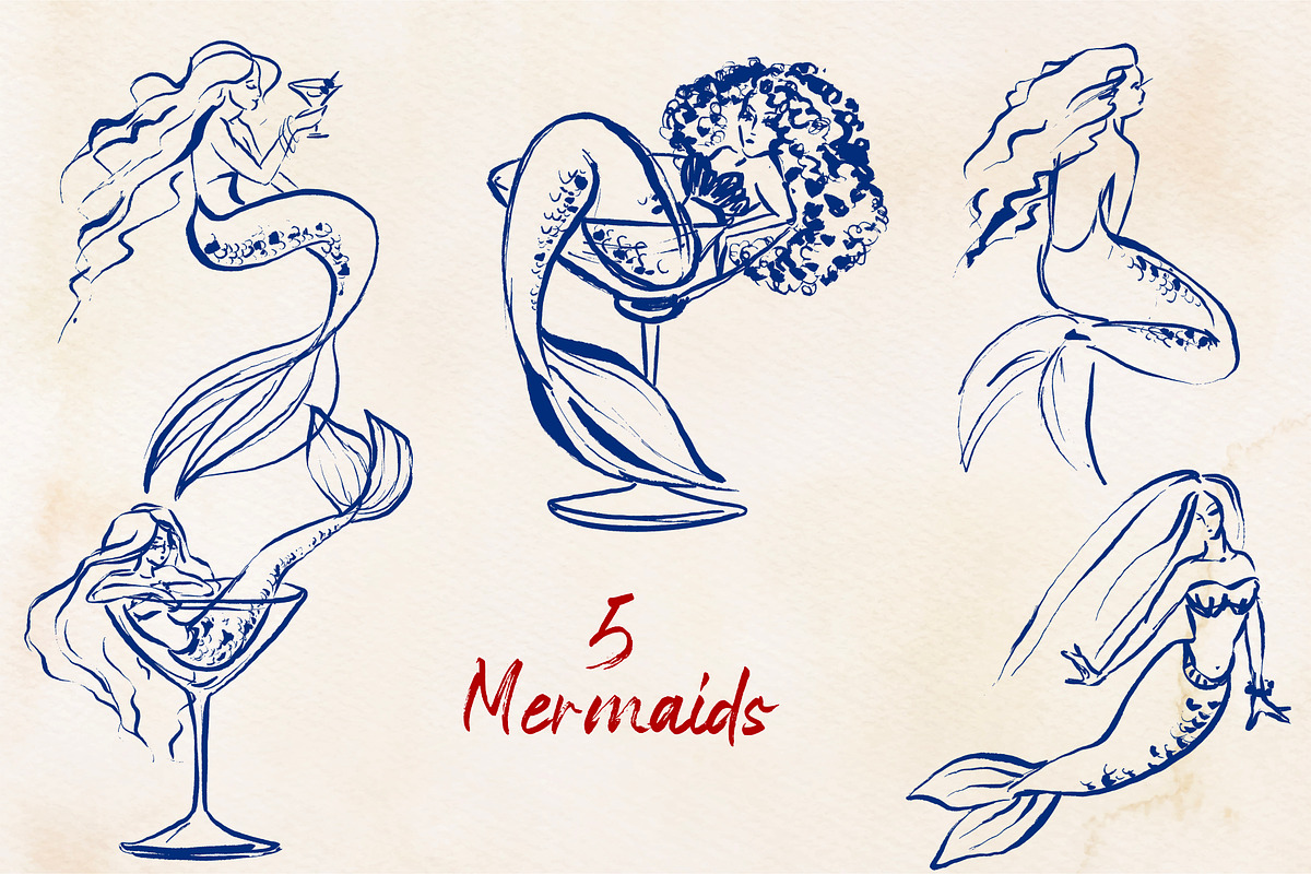 Whimsical Mediterranean Summer, a Decorative Illustration by HabitusDesigns (Photo 4 of 14)