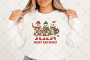 Merry Bright Christmas Ghosts, an Illustration by Craft Nest (Thumbnail 2 of 6)