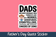 Father's Day PNG Sticker Design Set, an Object Graphic by FiveStarCrafting (Thumbnail 7 of 17)