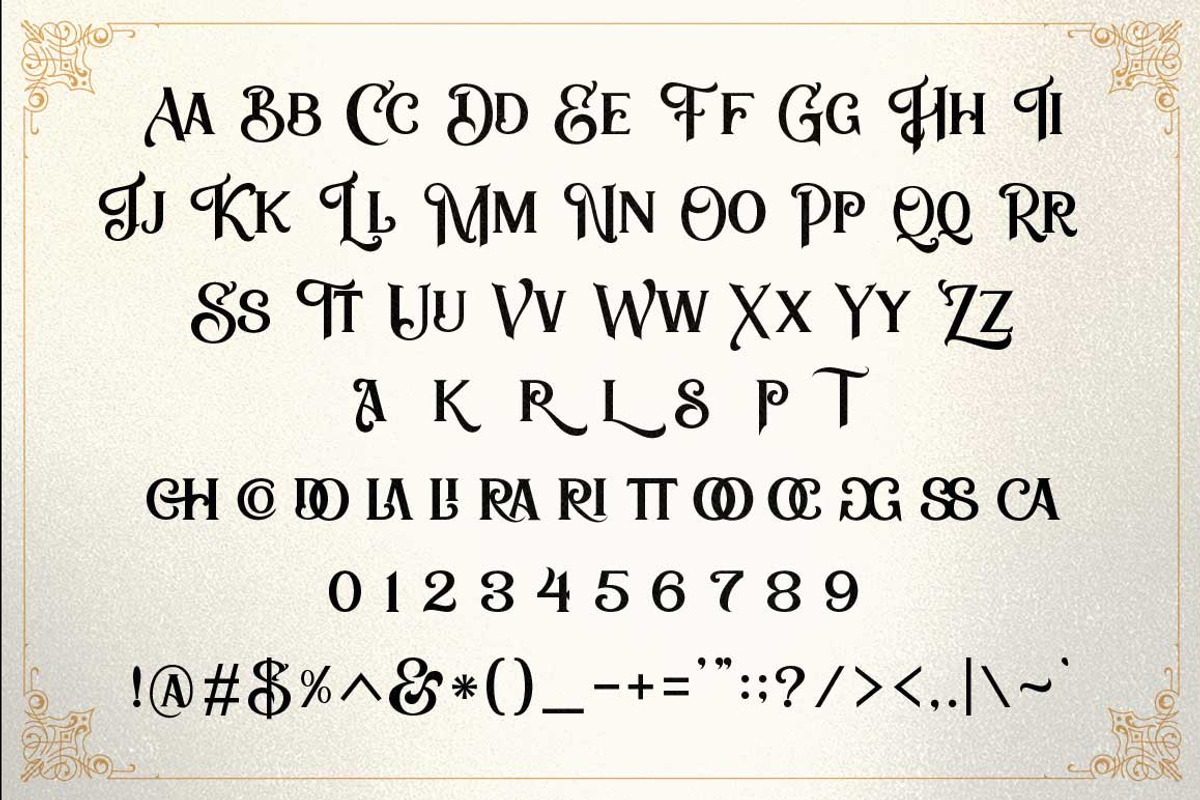 Zailander - Vintage Font + Logo Set, a Sans Serif Font by Dirtyline Studio (Photo 11 of 11)
