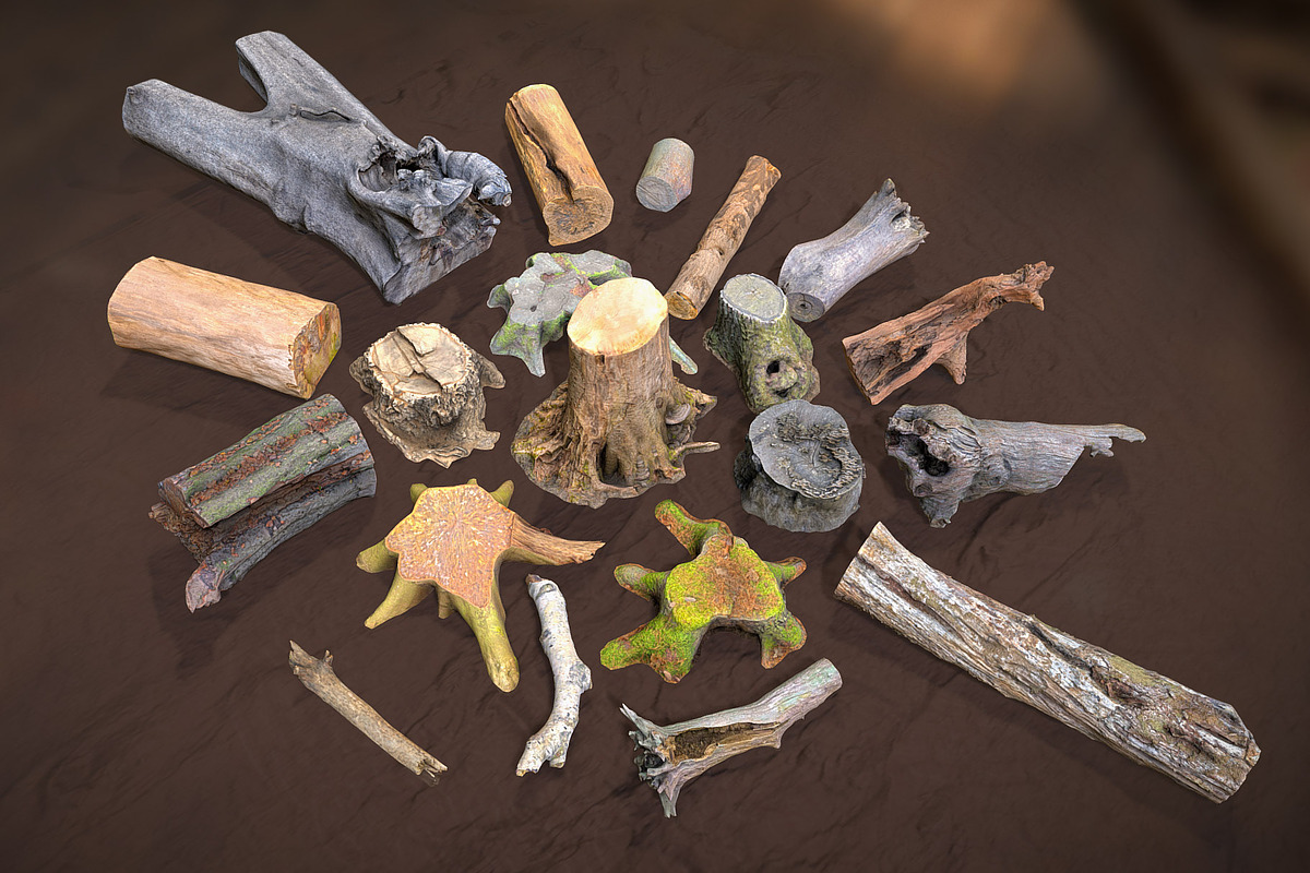 Forest Elements, an Environmental 3D Model by Beatheart Creative Studio (Photo 19 of 25)