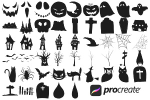 Halloween Elements Set 4