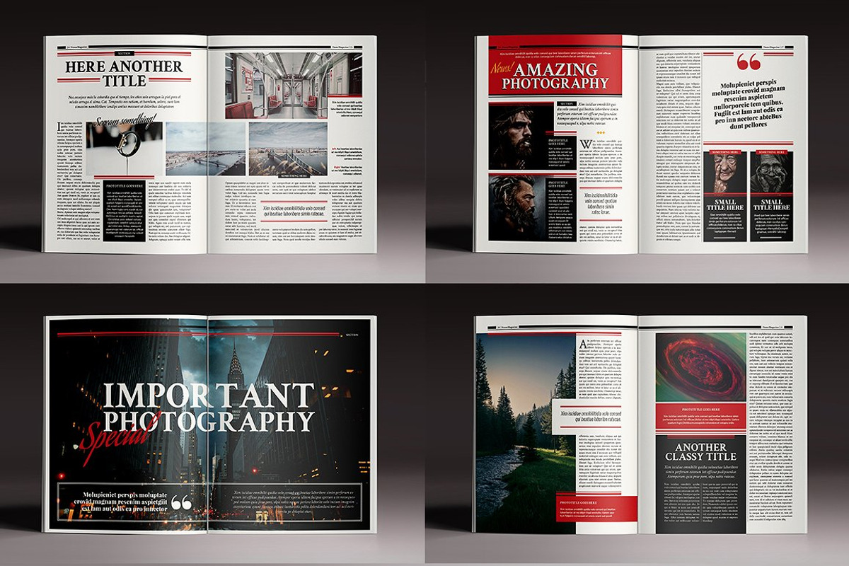 The EditoriAll Megabundle, a Magazine Template by Luuqas Design (Photo 13 of 26)
