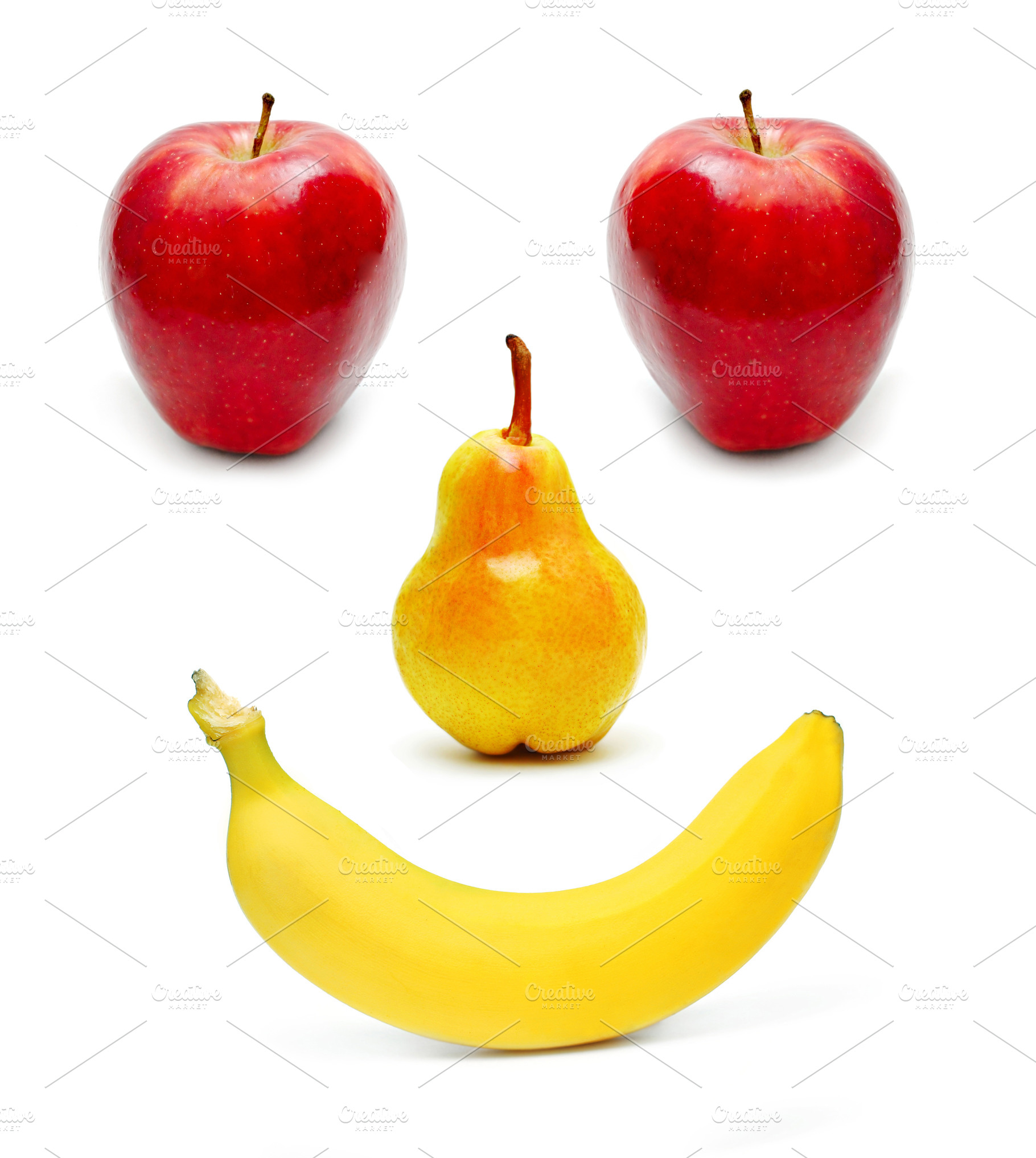 Smiling fruits, a Photo by saiko3p