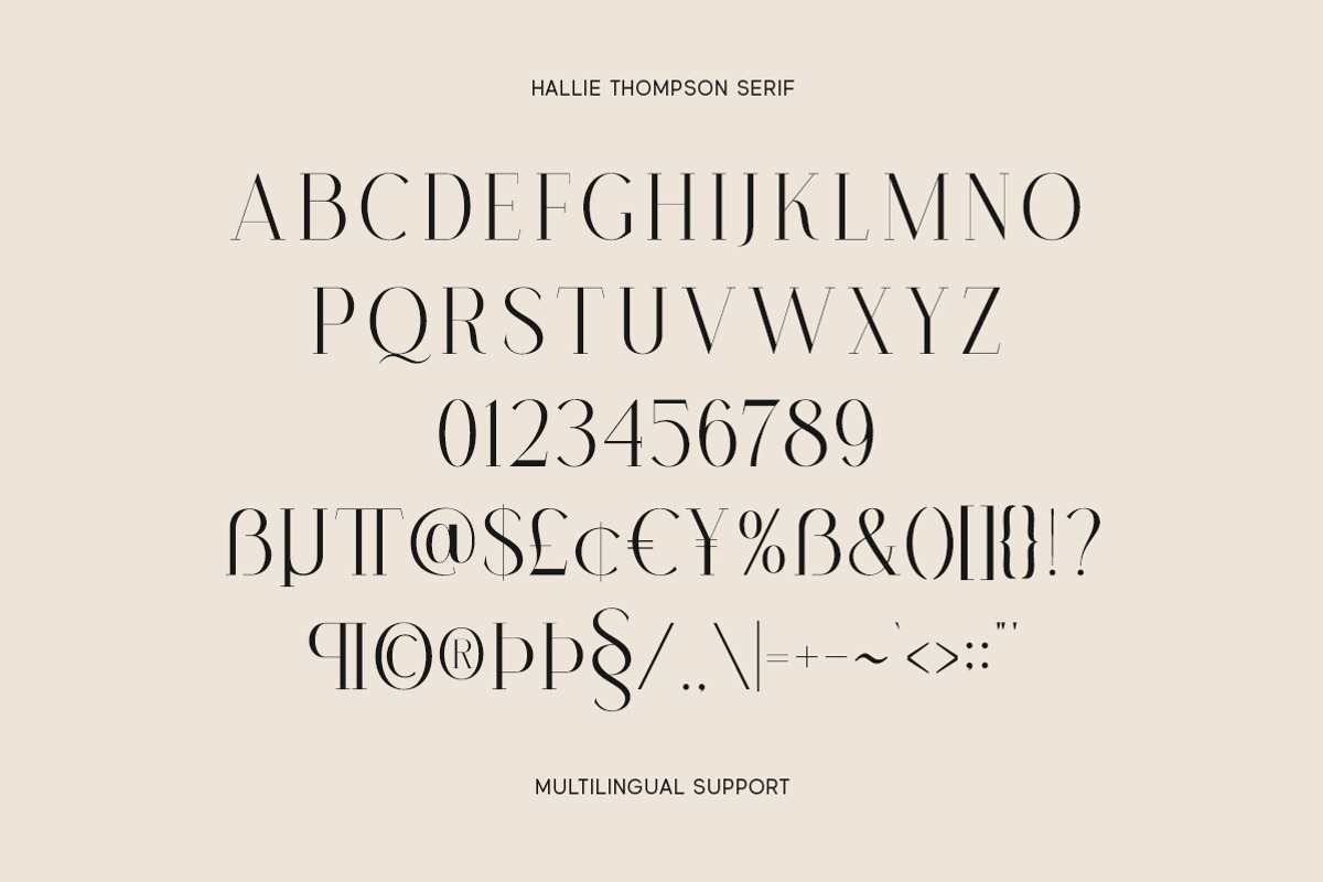 Hallie Thompson - Elegant Font Duo, a Font by Letterhend Studio (Photo 7 of 10)