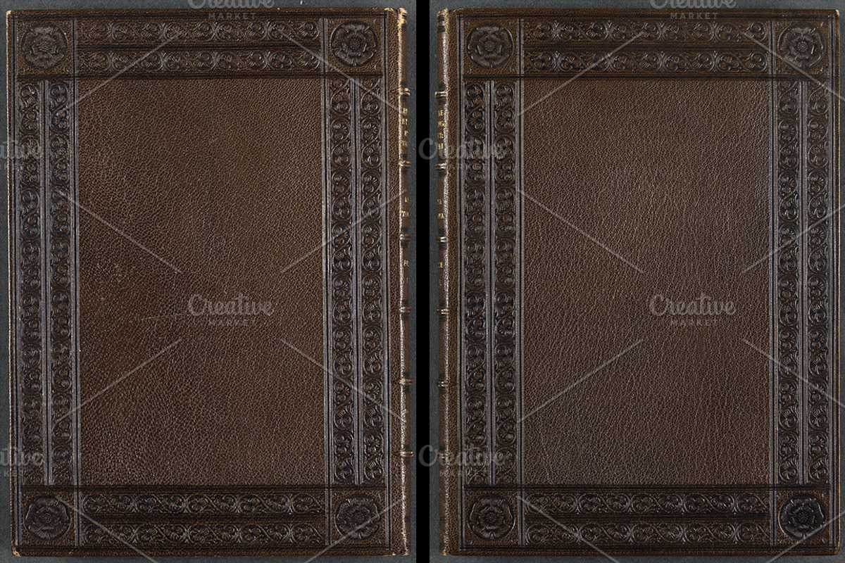 Antique Book Cover Textures, a Texture Graphic by Blue Line Design (Photo 22 of 25)