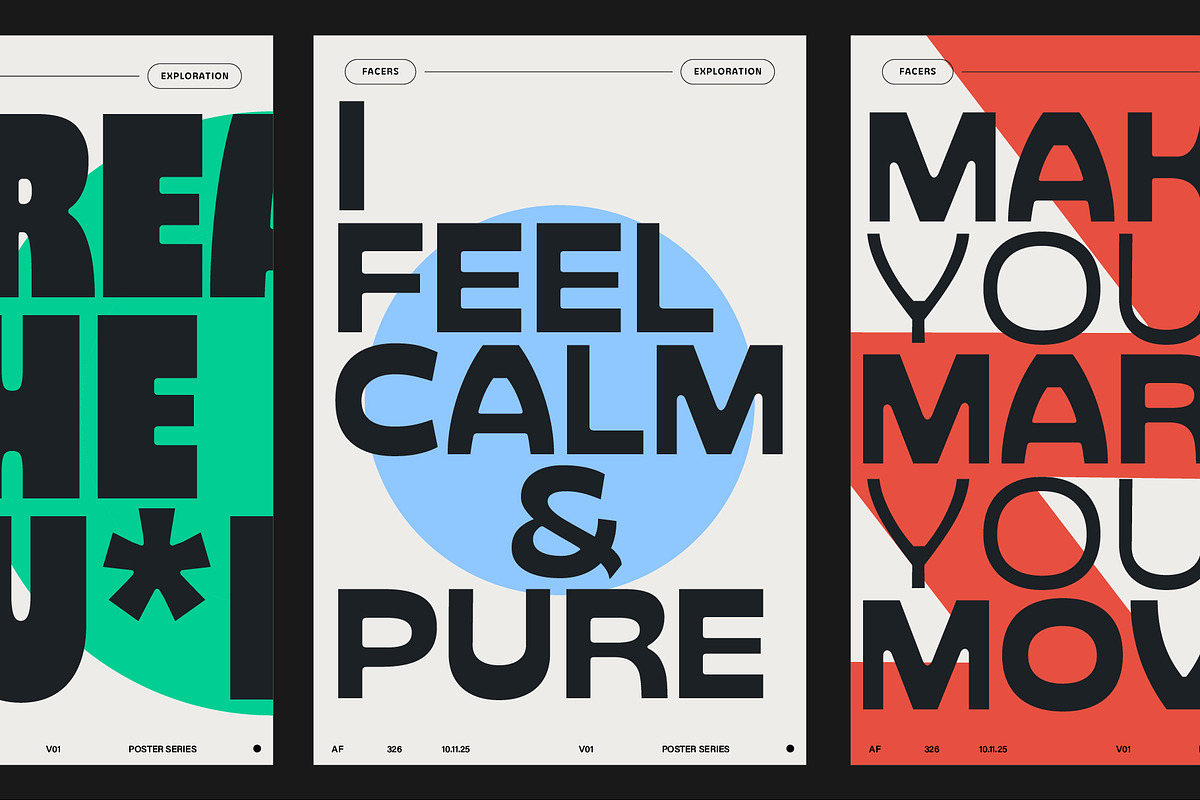 Facers, a Sans Serif Font by Adam Fathony (Photo 18 of 18)