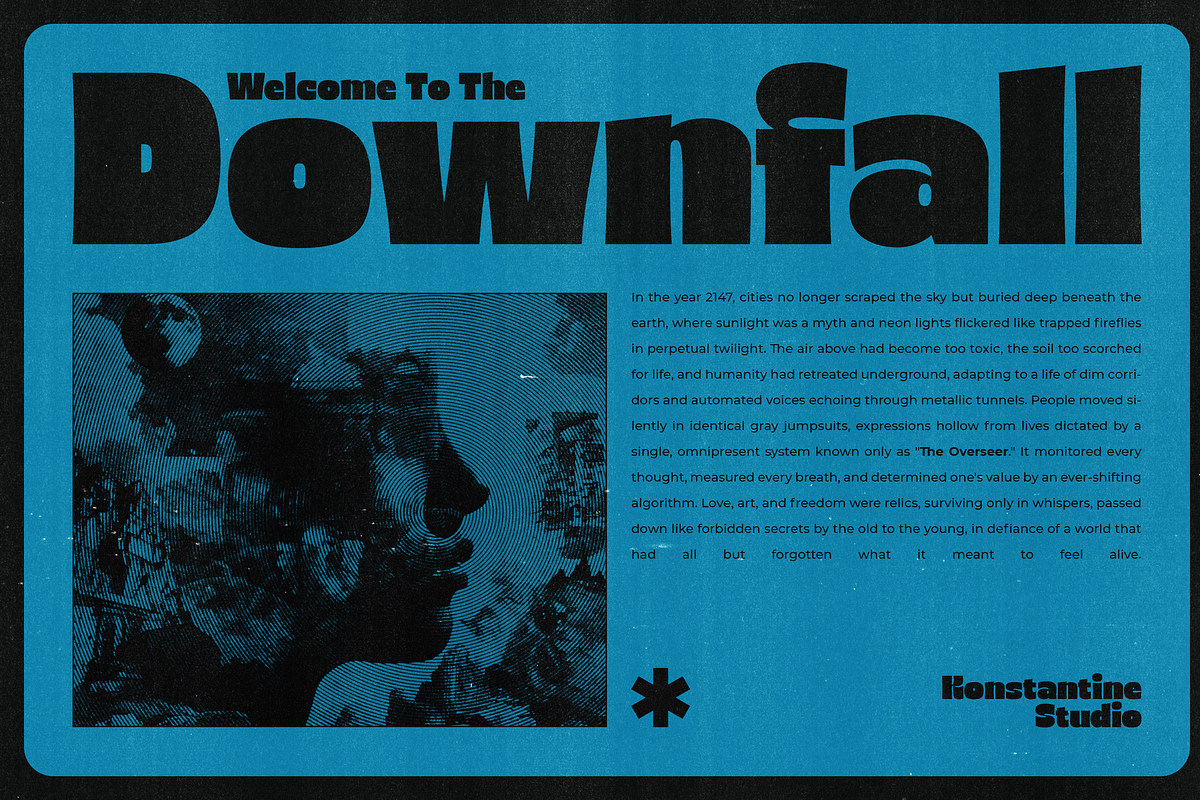 Kradix - Experimental Bold Fonts, a Sans Serif Font by Konstantine Studio (Photo 2 of 7)
