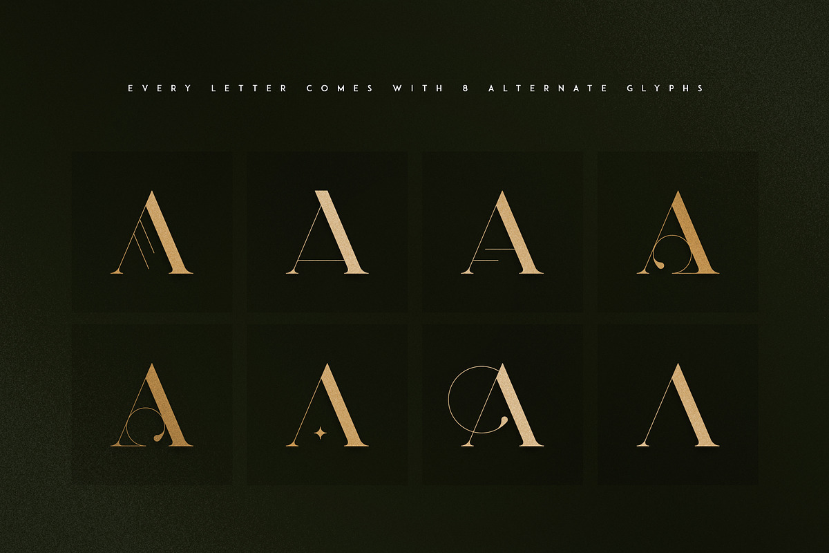 Billionaire Club - Art Deco Serif, a Serif Font by VP Fonts (Photo 6 of 12)