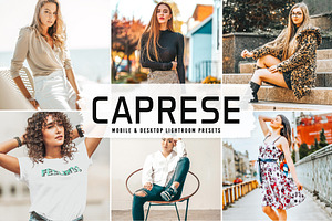 Caprese Pro Lightroom Presets V2