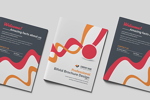 A4 Bifold Brochure Mockup 02