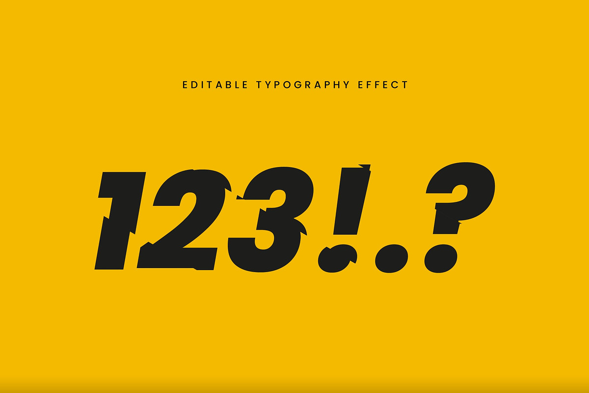 Energy Bold Text Effect preview 2