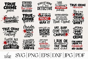 True Crime Quote Bundle