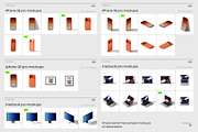Apple device mockups v3, a Device Mockup by Creatoom (Thumbnail 12 of 12)