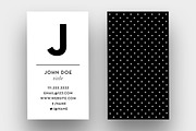 The Initial - Business Card Template, a Business Card Template by xxDeadPixels (Thumbnail 3 of 7)
