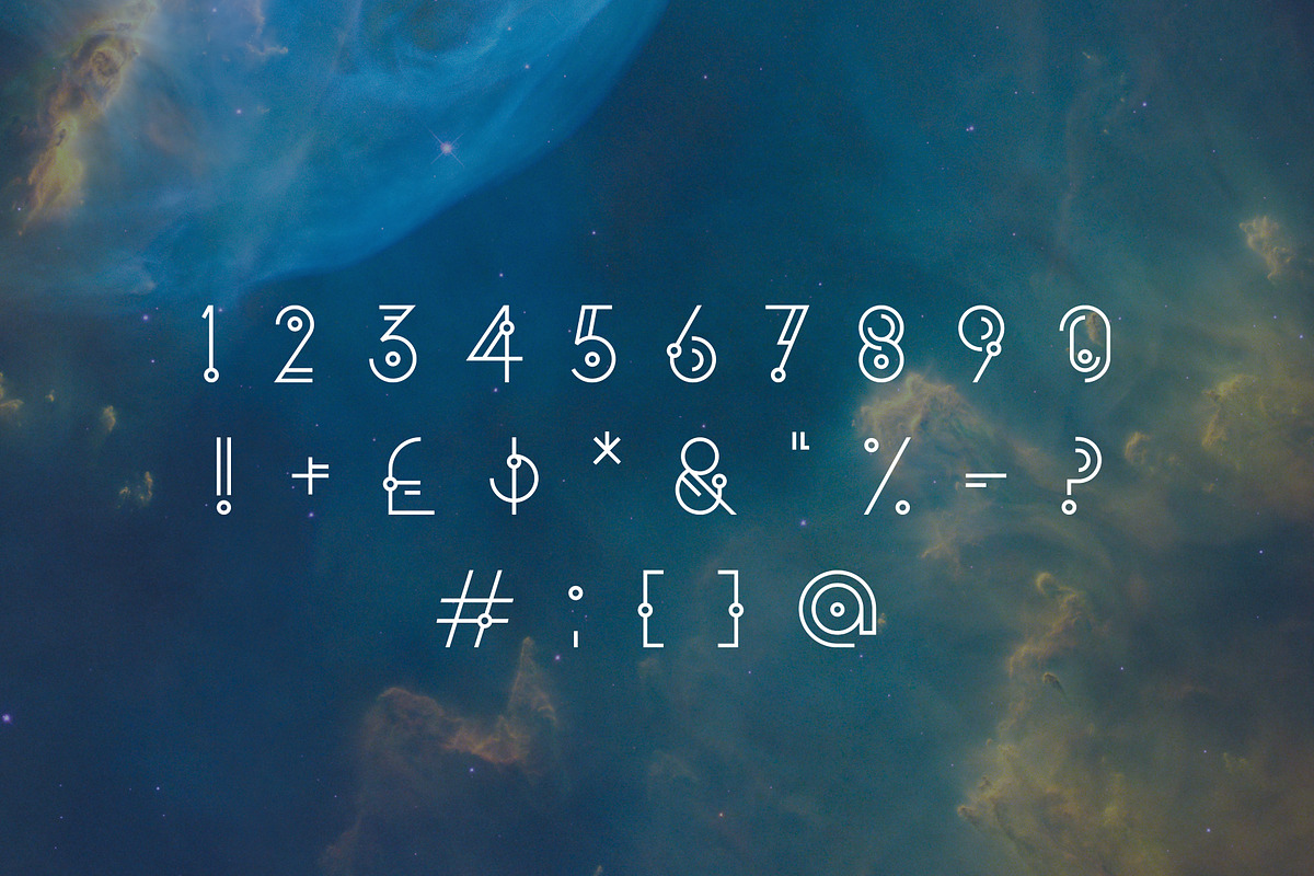 Flux | Display Font preview 3