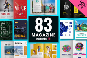Magazine Bundle, a Magazine Template by ContestDesign