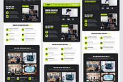 Creative Agency Landing Page, a Landing Page Template by SquidPixey (Thumbnail 5 of 5)